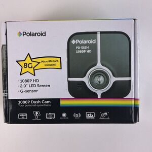 Polaroid PD-E53H 1080P HD Dash Cam w 2.0" Screen G-Sensor‎ Pre-Owned